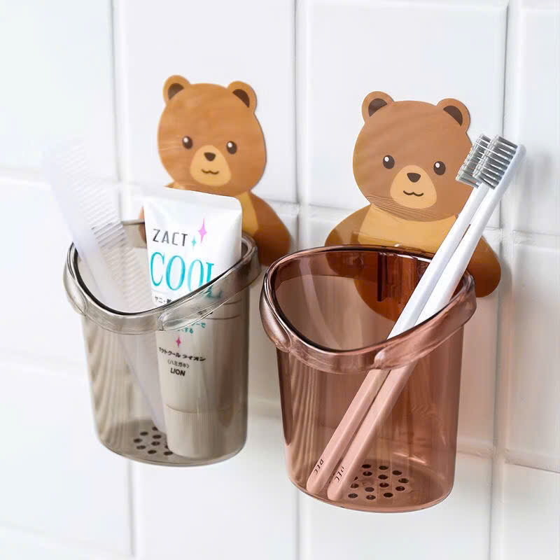 Cốc đựng bàn chải đánh răng đôi